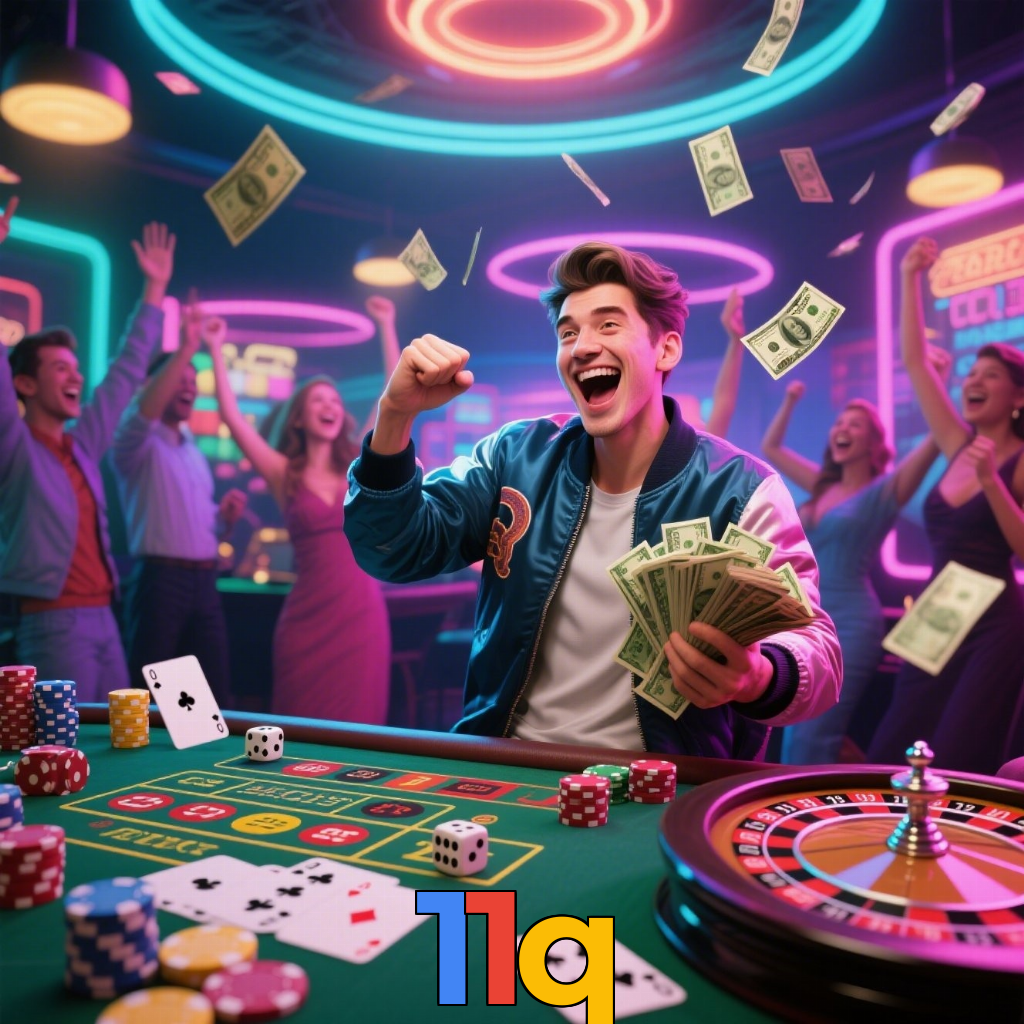 11q:Jogue poker, aposte no futebol e ganhe em grandes jogos de cassino!